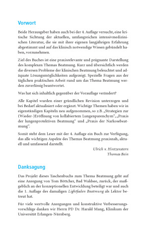 Praxisbuch Beatmung