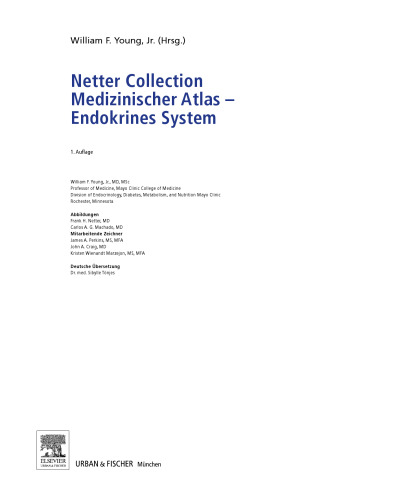Netter Collection, Medizinischer Atlas, Endokrines System