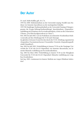 Traditionelle Chinesische Innere Medizin (TCIM)