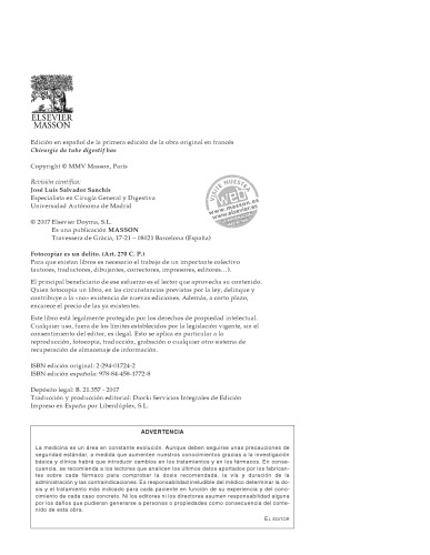 Cirugía del tracto digestivo inferior