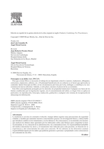 Cardiología Pediátrica