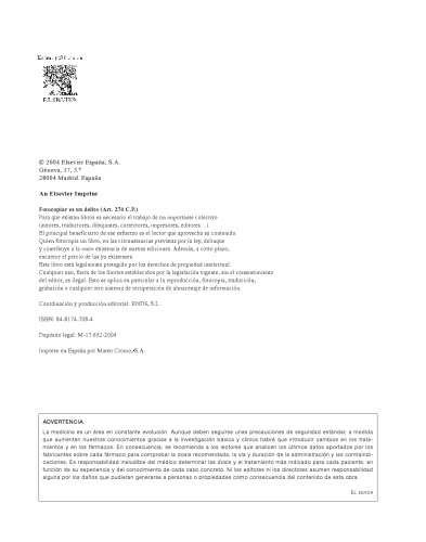 Monitorización en Anestesia, Cuidados Críticos y Medicina de Urgencias