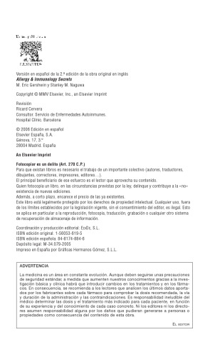 Alergia e Inmunologí. Secretos