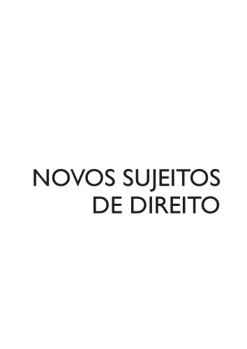 Novos Sujeitos De Direito