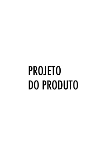 Projeto Do Produto