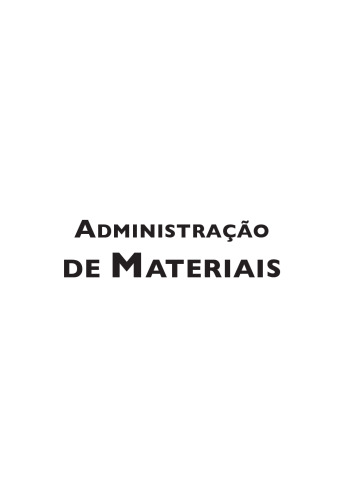 Administração De Materiais