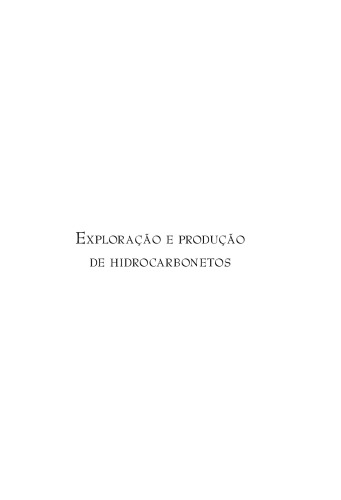 Introdução À Exploração e Produção De Hidrocarbonetos