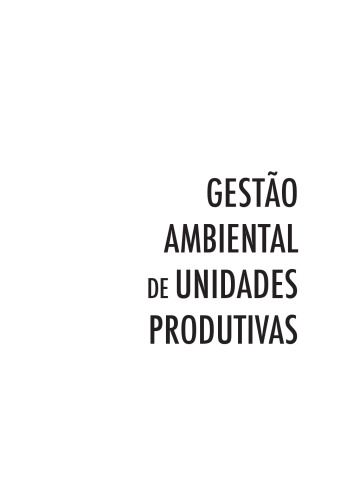 Gestão Ambiental De Unidades Produtivas