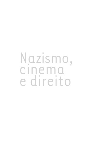 Nazismo, Cinema e Direito