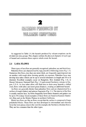 Volcanic Hazards. A Sourcebook on the Effects of Eruptions