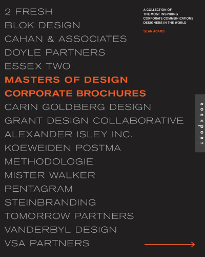 Masters of Design: Corporate Brochures: A Collection of the Most Inspiring Corporate Communications Designers in the World