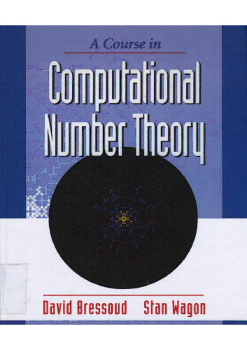 A Course in Computational Number Theory