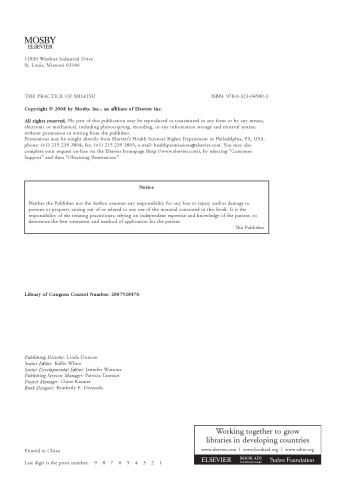 The Practice of Shiatsu, 1e