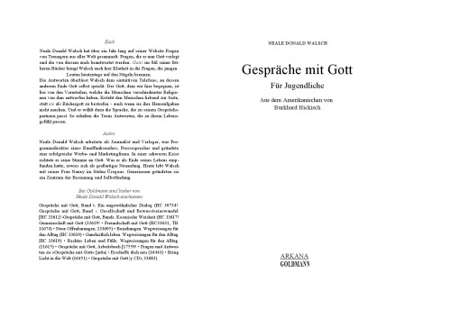 Gespräche mit Gott. Für Jugendliche