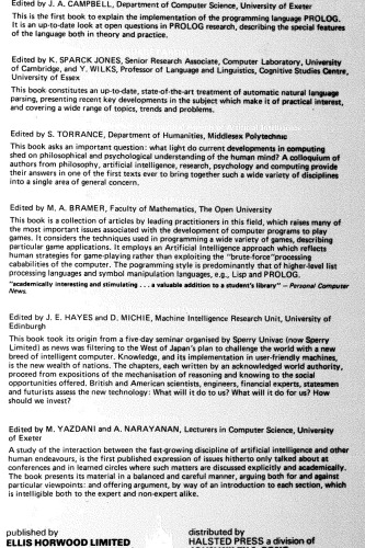 Communicating with Data Bases in Natural Language