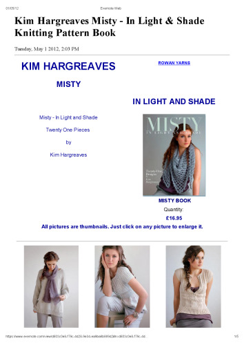 Misty: In Light and Shade