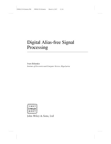 Digital Alias-free Signal Processing
