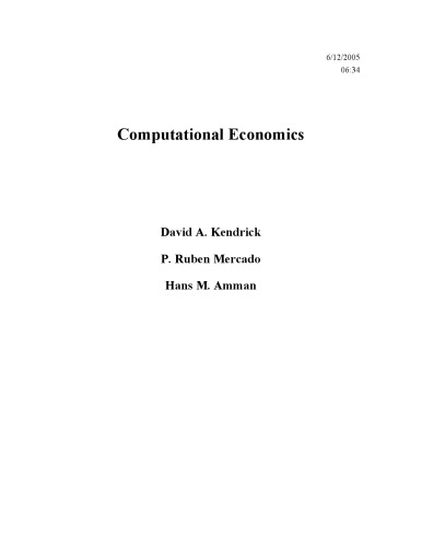 Computational economics