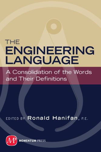 The Engineering Language: A Consolidation of the Words and Their Definitions