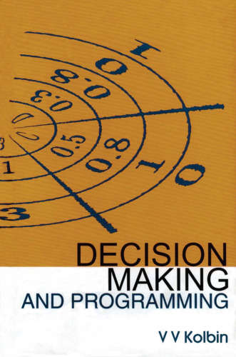 Decision making and programming