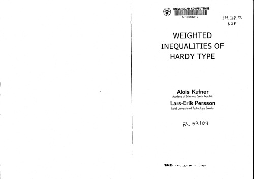 Weighted inequalities of Hardy type