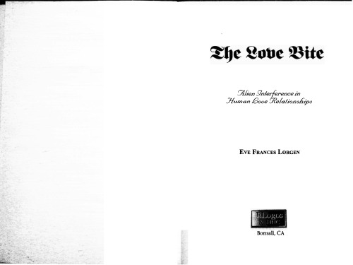 The Love Bite: Alien Interference in Human Love Relationships