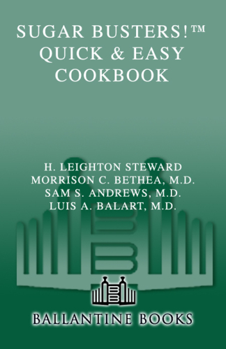 Sugar Busters! Quick & Easy Cookbook