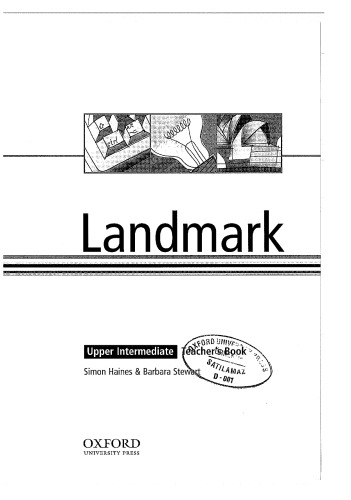 Landmark: Teacher's Book Upper-intermediate level
