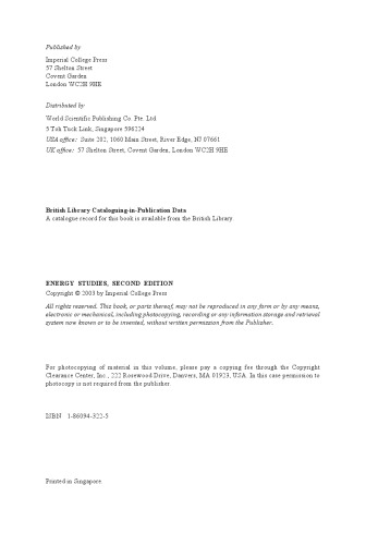 Energy Studies, Second Edition