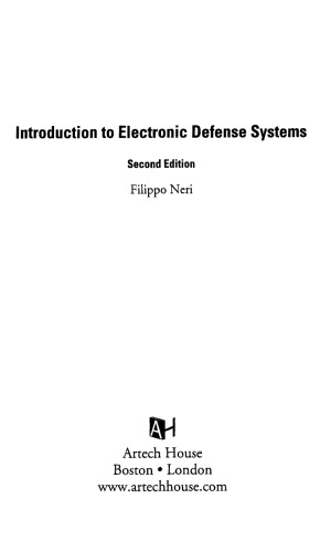 Introduction to Electronic Defense Systems