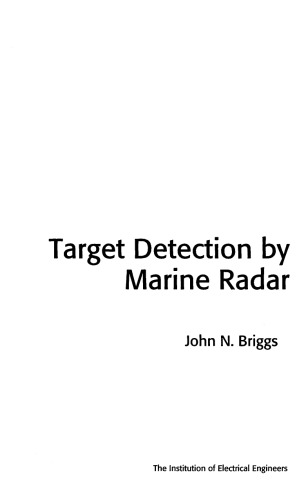 Target Detection by Marine Radar