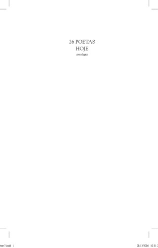 26 Poetas Hoje