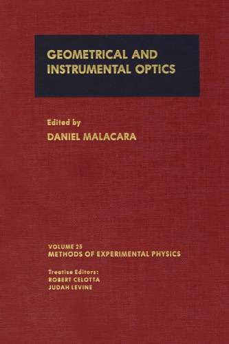 Geometrical and Instrumental Optics