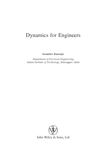 Dynamics for Engineers