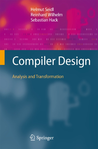 Compiler design: analysis and transformation