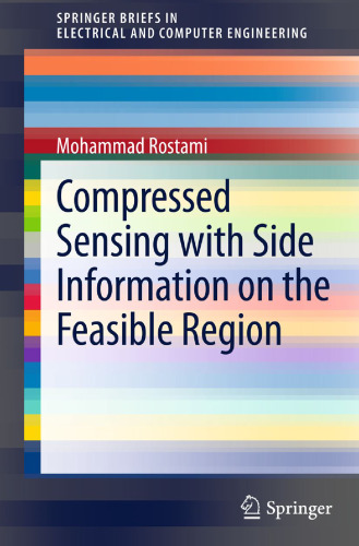 Compressed sensing with side information on the feasible region