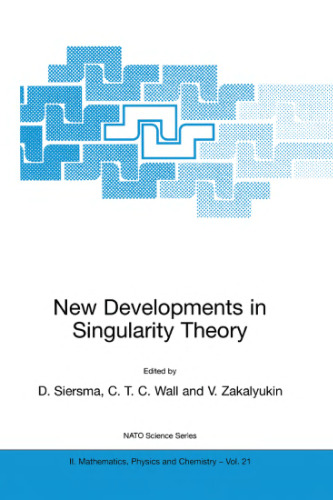 New developments in singularity theory