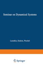 Seminar on Dynamical Systems: Euler International Mathematical Institute, St. Petersburg, 1991