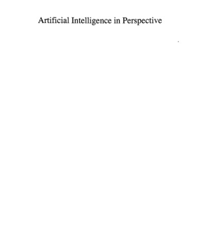 Artificial intelligence in perspective