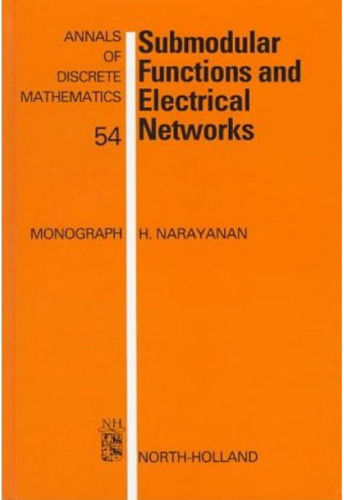 Submodular Functions and Electrical Networks