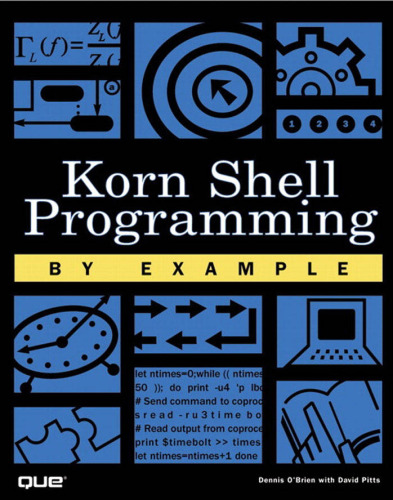 Korn shell programming by example