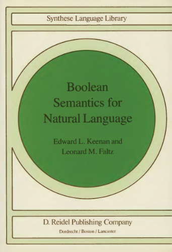 Boolean semantics for natural language