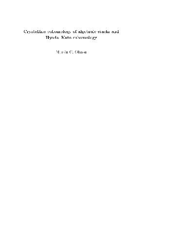 Crystalline cohomology of algebraic stacks and Hyodo–Kato cohomology