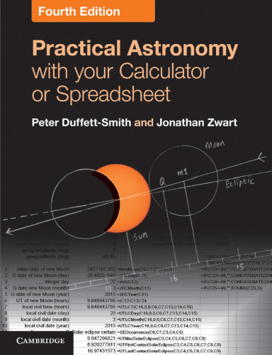 Practical Astronomy with your Calculator or Spreadsheet