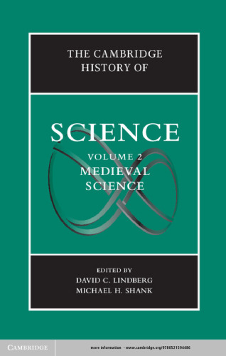 The Cambridge History of Science: Volume 2, Medieval Science