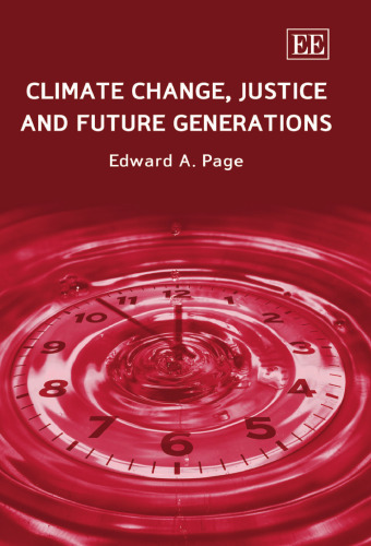 Climate change, justice and future generations