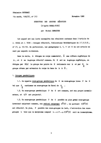 Seminaire Bourbaki, 10, 1966-1968 - Exp.313-346
