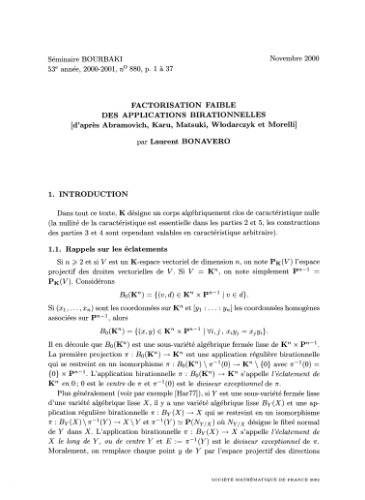 Seminaire Bourbaki, 43, 2000-2001 - Exp.880-893