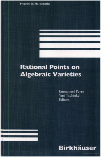 Rational points on algebraic varieties