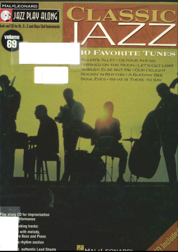 Classic Jazz: Jazz Play-Along Volume 69